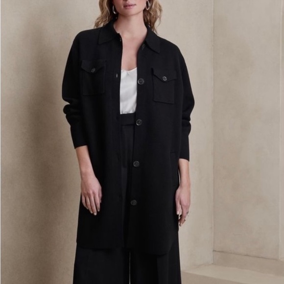 BRAND NEW Banana Republic sweater jacket - Picture 1 of 2